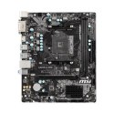 MSI | A320M-A PRO | Processor family AMD | Processor socket AM4 | DDR4 | Memory slots 2 | Supported hard disk drive interfaces S