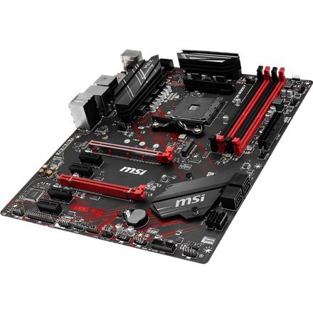 MSI | B450 GAMING PLUS MAX | Rodzina procesora AMD | Gniazdo procesora AM4 | DDR4 DIMM | Sloty pamięci 4 | Ilość złącz SATA 6 |