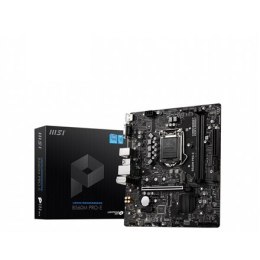 MSI | B560M PRO-E | Rodzina procesorów Intel | Gniazdo procesora LGA1200 | DDR4 DIMM | Gniazda pamięci 2 | Obsługiwane interfejs