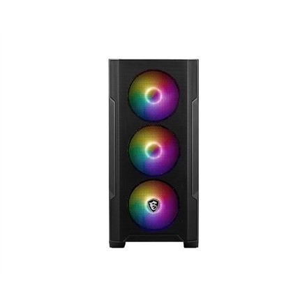 MSI PC Case MAG FORGE M100A Black Micro ATX Tower Power supply included No