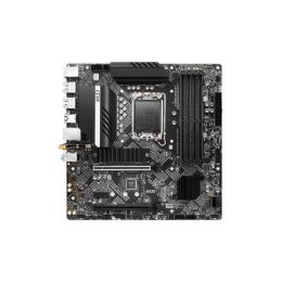MSI | PRO B660M-A WIFI DDR4 | Rodzina procesorów Intel | Gniazdo procesora LGA1700 | DDR4 DIMM | Gniazda pamięci 4 | Obsługiwane