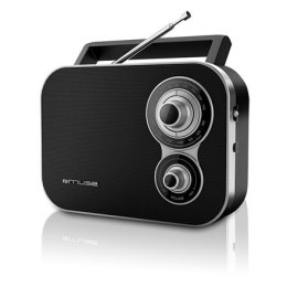 Muse | M-051R | 2-pasmowy radiotelefon przenośny | Czarny