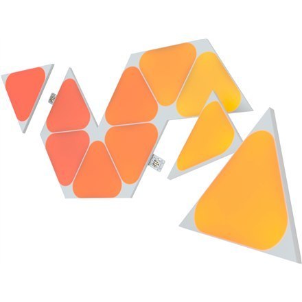 Nanoleaf | Shapes Triangles Mini Expansion Pack (10 panels) | 1 x 0.54 W | 16M+ colours | 2.4GHz WiFi b/g/n;