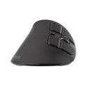 Natec | Mysz pionowa | Euphonie | Bezprzewodowa | Odbiornik Bluetooth/USB Nano | Czarny