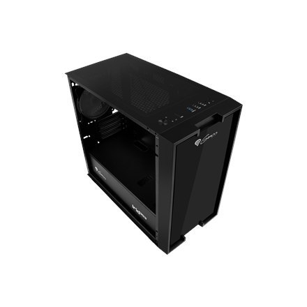 Obudowa GENESIS IRID 353 ARGB, Micro Tower, 2xUSB 2.0, 2x Jack, 1xUSB 3.0, Czarny | Genesis | IRID 353 ARGB | Czarny | ATX | Zas