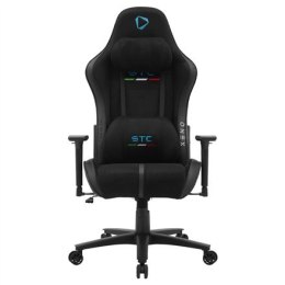 Onex PVC; Nylonowe kółka; Metal | Fotele gamingowe | ONEX STC Alcantara | Czarny