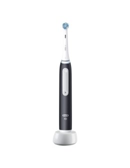 Oral-B | Seria iO3 | Elektryczna szczoteczka do zębów | Akumulatorowa | Dla dorosłych | Matowa czerń | Liczba główek szczoteczki
