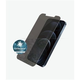 PanzerGlass | Ochraniacz ekranu - szkło - z filtrem prywatności | Apple iPhone 12 Pro Max | Szkło hartowane | Czarny | Przezrocz
