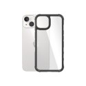 PanzerGlass | Pokrowiec na telefon komórkowy - kompatybilny z MagSafe | Apple iPhone 14 | Czarny | Przezroczysty