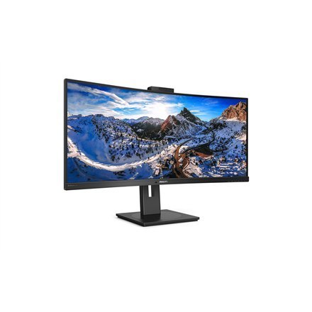 Philips | 346P1CRH | 34 " | VA | WQHD | 21:9 | 4 ms | 500 cd/m² | Black | HDMI ports quantity 1 | 100 Hz