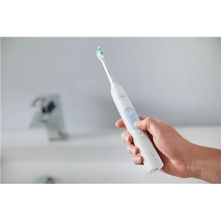 Philips | HX6839/28 Sonicare ProtectiveClean 4500 Sonic - Szczoteczka elektryczna akumulatorowa dla dorosłych - Biało/Jasnoniebi
