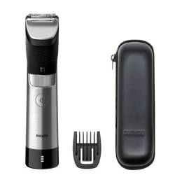 Philips | Trymer do brody | BT9810/15 | Bezprzewodowy i przewodowy | Liczba kroków długości 30 | Dokładność kroku 0,4 mm | Czarn