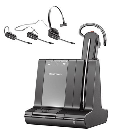 Poly | Savi 8240 Office, S8240 | Zestaw słuchawkowy | Wbudowany mikrofon | Bezprzewodowy | Bluetooth, USB Typ-A | Czarny