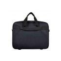 PORT DESIGNS | Pasuje do rozmiaru 15,6 " | Courchevel | Messenger - Briefcase | Czarny | Pasek na ramię