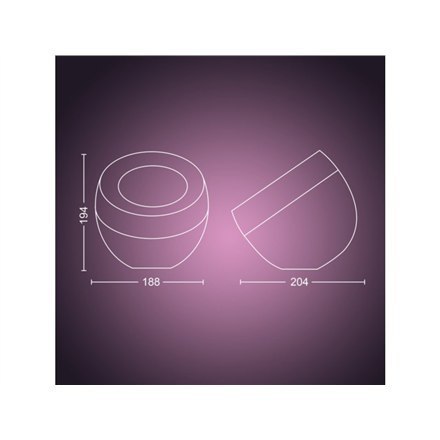 Przenośna lampa Philips Hue Iris, złota edycja specjalna Philips Hue | Przenośna lampa Hue Iris, złota edycja specjalna | Ah | h