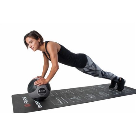 Pure2Improve | Mata do ćwiczeń (182 X 61 X 0,4 cm) | Czarny