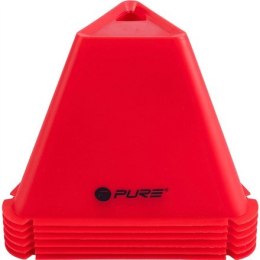 Pure2Improve | Triandle Conesset (6szt) | Czerwony