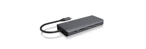 Raidsonic | USB Type-C Notebook DockingStation | IB-DK4070-CPD | Stacja dokująca | Ilość portów USB 3.0 (3.1 Gen 1) | Ilość port