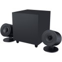 Razer | Głośniki do gier z przewodowym subwooferem | Nommo V2 - 2.1 | Bluetooth | Czarny