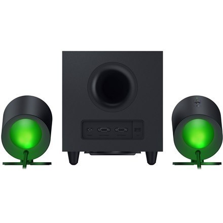 Razer | Głośniki do gier z przewodowym subwooferem | Nommo V2 - 2.1 | Bluetooth | Czarny