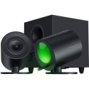 Razer | Głośniki do gier z przewodowym subwooferem | Nommo V2 - 2.1 | Bluetooth | Czarny