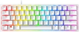 Razer | Huntsman Mini 60% | Klawiatura dla graczy | Opto-mechaniczna | Podświetlenie LED RGB | NORD | Mercury White | Przewodowa