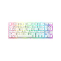 Razer | Klawiatura optyczna | Deathstalker V2 Pro | Klawiatura do gier | Podświetlenie LED RGB | USA | Bezprzewodowa | Biała | C