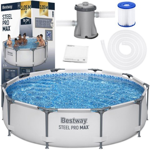 Bestway Basen STELAŻOWY 4678L 305x76cm 8w1 56408