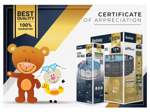 Bestway Basen STELAŻOWY 549x122cm 11w1 56462