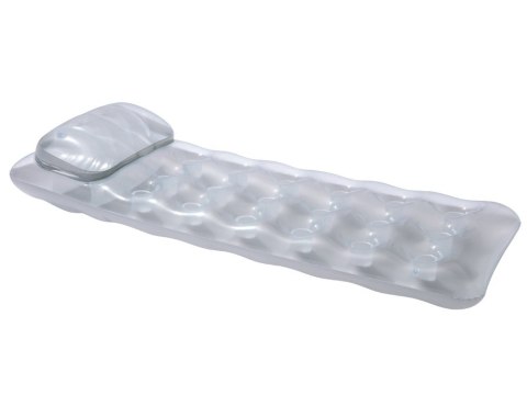 Bestway Dmuchany materac plażowy z zagłówkiem METAL 188x71cm 43024 Bestway Dmuchany materac plażowy z zagłówkiem METAL 188x71cm 43024