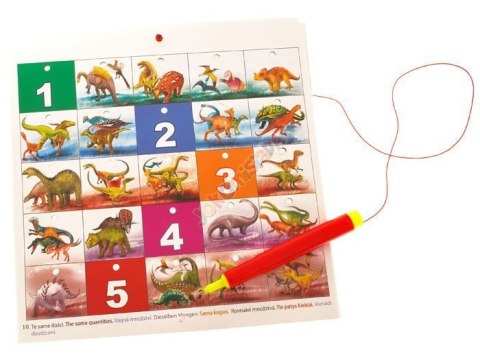Jawa Edukacyjna gra elektroniczna ŚWIAT DINOZAURÓW dinozaury GR0125