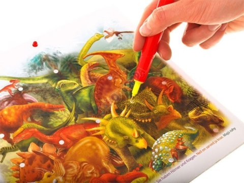 Jawa Edukacyjna gra elektroniczna ŚWIAT DINOZAURÓW dinozaury GR0125