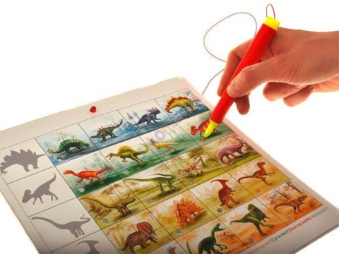 Jawa Edukacyjna gra elektroniczna ŚWIAT DINOZAURÓW dinozaury GR0125