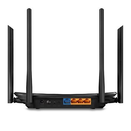 Router Wi-Fi AC1300 MU-MIMO | EC225-G5 | 802.11ac | 400+867 Mbit/s | 10/100/1000 Mbit/s | Porty Ethernet LAN (RJ-45) 3 | Obsługa