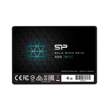 SILICON POWER 4TB A55 SATA III 6Gb/s INTERNAL SOLID STATE DRIVE Silicon Power | Ace | A55 | 4000 GB | SSD form factor 2.5" | SSD