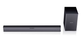 Sharp | HT-SBW182 2.1 Slim Soundbar | AUX in | Bluetooth | Czarny | HDMI, Optyczny, Bluetooth | 160 W | Nie | Połączenie bezprze
