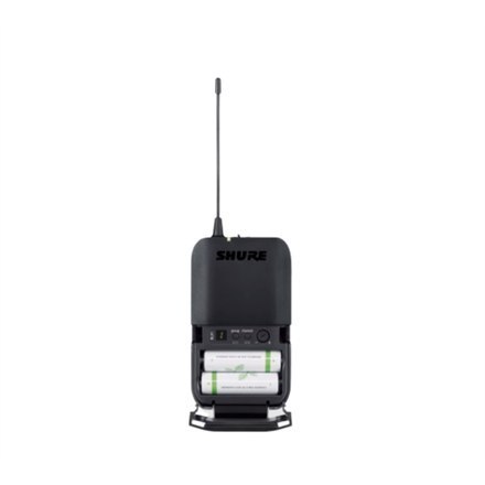 Shure | Bezprzewodowy system prezenterski z mikrofonem CVL Lavalier | BLX14E/CVL | Czarny | W | Połączenie bezprzewodowe