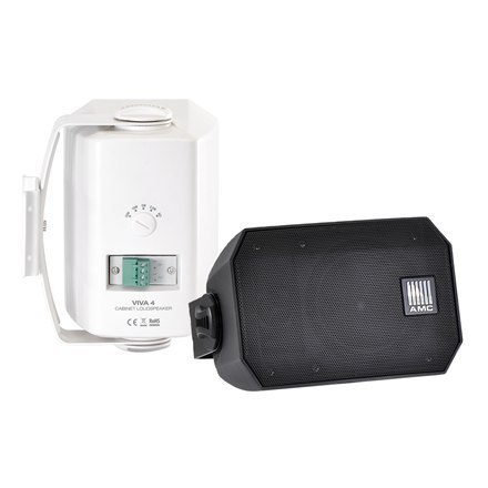 Shure | Głośniki ścienne z tworzywa sztucznego | VIVA 4 | 20 W | Biały/czarny | 89 dB