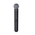 Shure | Tak | Tak | Bezprzewodowy system wokalowy do montażu w szafie z Beta 58A | BLX24RE/B58 | Czarny | W | Połączenie bezprze