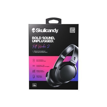 Skullcandy | Riff Wireless 2 Słuchawki | Nauszne Wbudowany mikrofon | Nauszne | 3,5 mm, USB | Bezprzewodowe | Bezprzewodowe | Cz