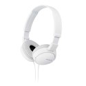 Słuchawki Sony MDR-ZX110 na opaskę/nauszne, Kolor biały | Gwarancja 24 m-ce