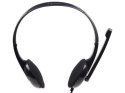 Słuchawki stereo Gembird MHS-002 z wbudowanym mikrofonem, złączem 3,5 mm, kolor czarno-czerwony. Gwarancja 24 miesiące.