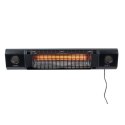 SUNRED | Grzejnik | SOUND-2000W, Sun and Sound Ultra Wall | Podczerwień | 2000 W | Liczba poziomów mocy | Odpowiedni do pomieszc