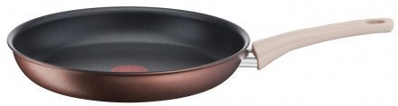 TEFAL | Patelnia | G2540553 Eco-Respect | Smażenie | Średnica 26 cm | Nadaje się do płyty indukcyjnej | Stały uchwyt | Miedź