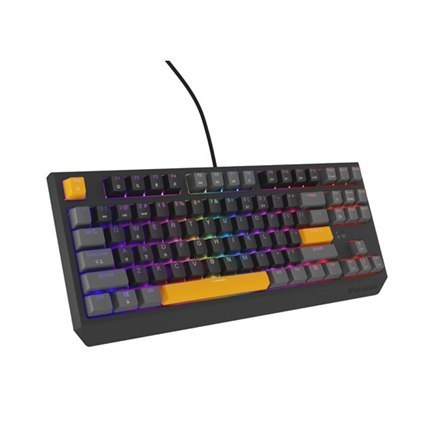 THOR 230 | Mechaniczna klawiatura do gier | Przewodowa | USA | Anchor Gray Positive | USB Type-A | Outemu Red