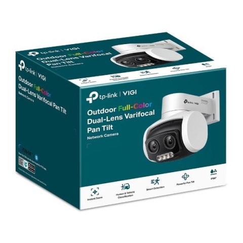 TP-LINK | Kamera sieciowa | VIGI C540V | 36 miesięcy | PTZ | 4 MP | 4-12mm/F1.6 | Power over Ethernet (PoE) | IP66 | H.265/H.264