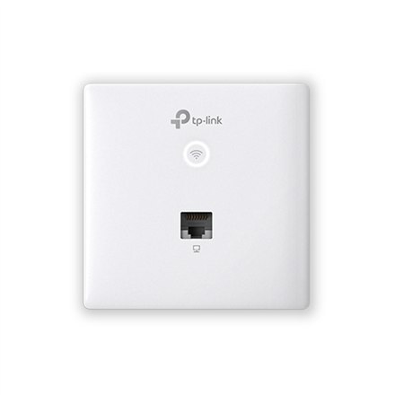 TP-LINK | Omada AC1200 Wall-Plate Access Point | EAP230-Wall | 802.11ac | 300+867 Mbit/s | 10/100/1000 Mbit/s | Ethernet LAN (RJ