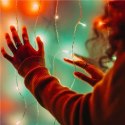 Twinkly Curtain Smart LED Lights 210 RGBW 1.5x2.1m Twinkly | Curtain Smart LED Lights 210 RGBW 1.5x2.1m | RGBW - 16M+ kolorów +