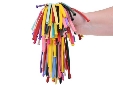 Długie Kolorowe Balony do modelowania dekoracji zabawy 100szt ZA5565