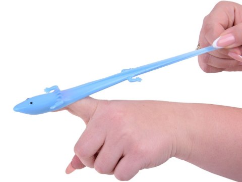 Strzel se z Jaszczury Antystresowa Śmieszna Zabawka Gadżet na palec ZA5573